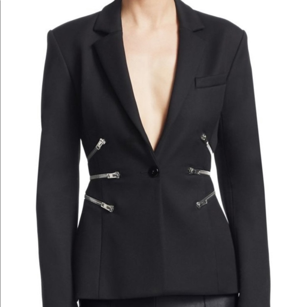 Alexander Wang zipper waist Blazer